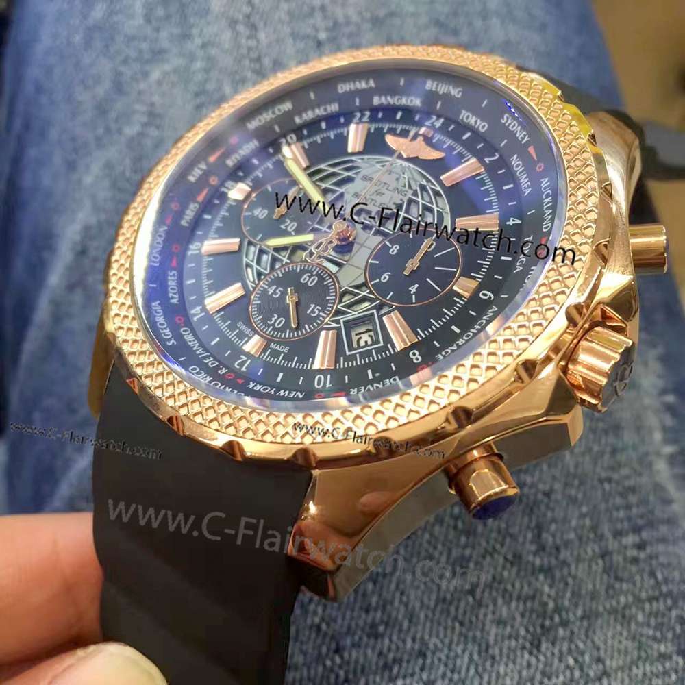 Extra Large - Breitling Bentley B05 Rose Gold Replica Watch